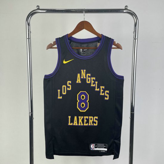 NBA 8 Kobe Bryant Los Angeles Lakers 2023-24 city Maillot